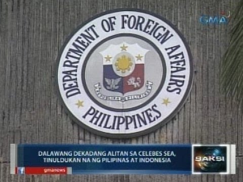 2 dekadang alitan sa Celebes Sea, tinuldukan na ng Pilipinas at Indonesia