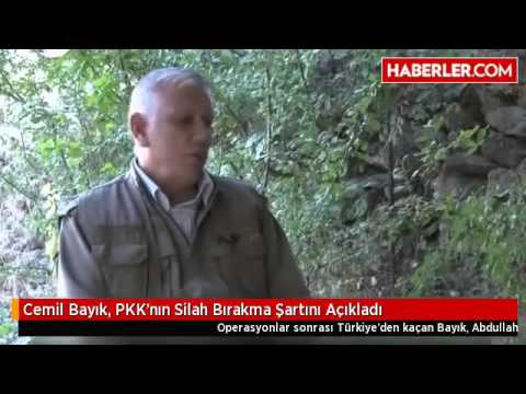 Cemil Bayık - Pkk nın Silah Bırakma Şartını Açıklıyor