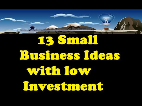 13 Small Business Ideas with Small Capital