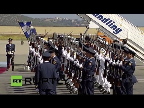 LIVE: Vladimir Putin visits Greece - Arrivals