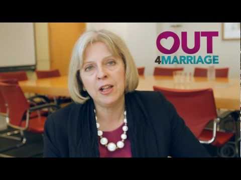 UK Home Secretary Theresa May Is @Out4Marriage - Are you?