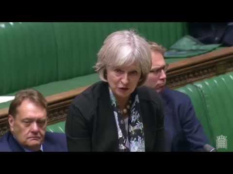 UK Home Secretary Theresa May & Margaret Ferrier MP (SNP) praise Ahmadiyya Muslim Community