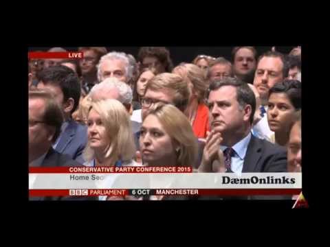 Theresa May (Home Secretary) Con. Party Conf. Speech - 6th October 2015