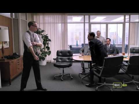 Mad Men Season 5 Episode 5 Lane Pryce Fights Peter Campbell