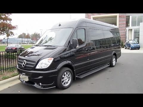 2010 Mercedes-Benz Sprinter Custom Limousine Start Up, Engine, and In Depth Tour