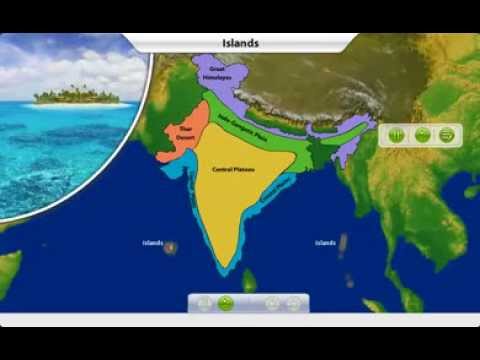 Geography- 4th Std: India's Natural Regions