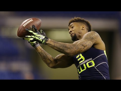 Odell Beckham (LSU, WR) 2014 NFL Combine highlights