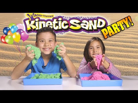 KINETIC SAND PARTY!!! Sand vs. Sand BATTLE!!! [EvanTubeHD CLASSIC WEEK]