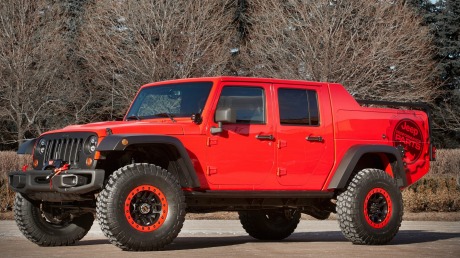 Jeep Wrangler Red Rock Responder concept