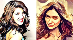 If Deepika,Priyanka were artworks? Prisma fulfills all our dreams