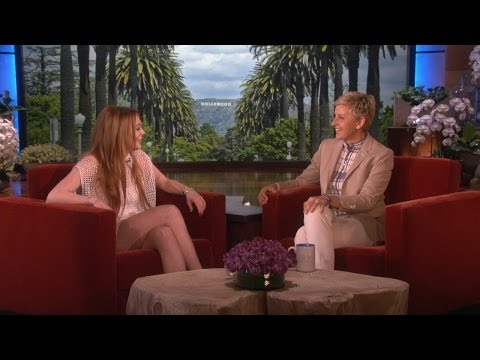 Lindsay Lohan Catches Up with Ellen