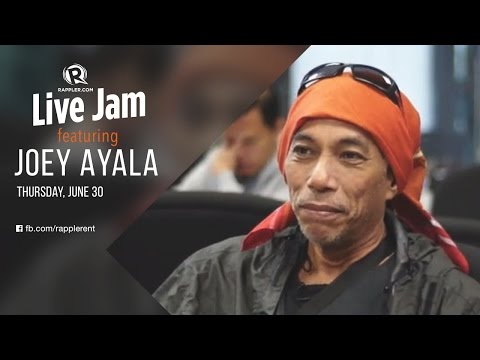 Rappler Live Jam: Joey Ayala