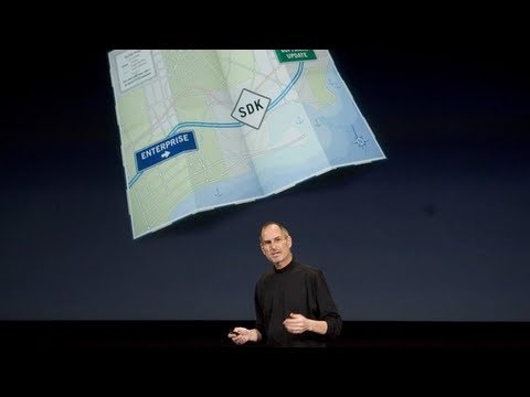 Steve Jobs introduces App Store - iPhone Software Roadmap Event (2008)