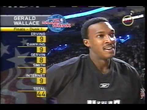 Gerald Wallace - 2002 NBA Slam Dunk Contest