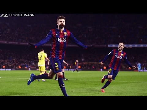 Gerard Piqué ● World's Best Defender ● 2015