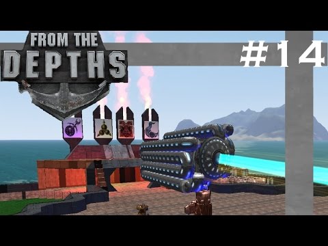 From The Depths| S4 Part 14 | Particle Cannon Creation!