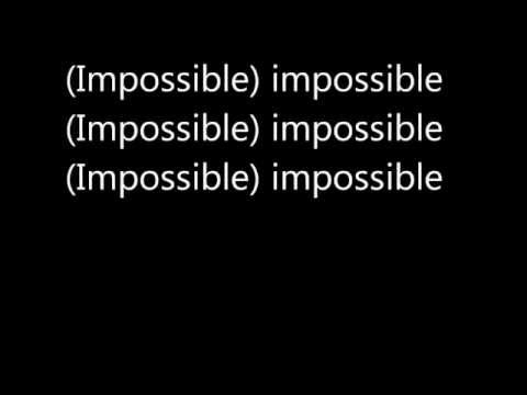 James Arthur - Impossible (Lyrics)