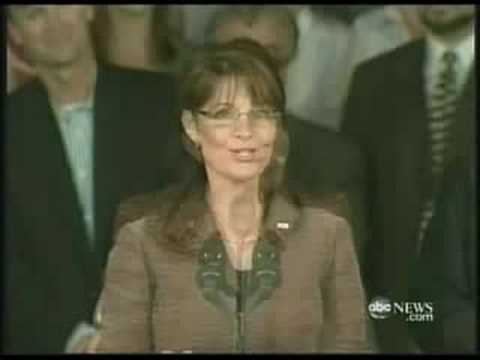 Sarah Palin 20/20 ABC Interview With Charlie Gibson Part 1/4