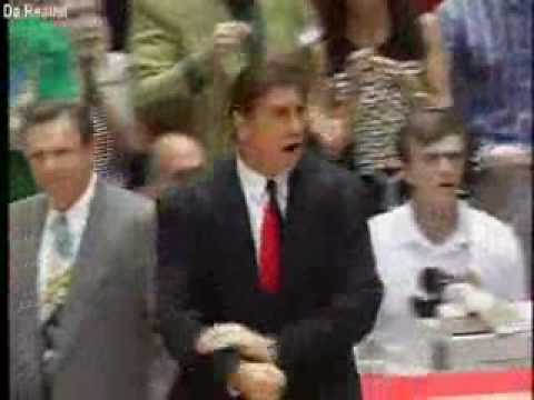 Rudy Tomjanovich gets aggressive with Scott Brooks