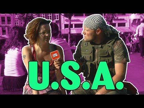 What do Europeans know about the USA? - Zombie Exam in Amsterdam