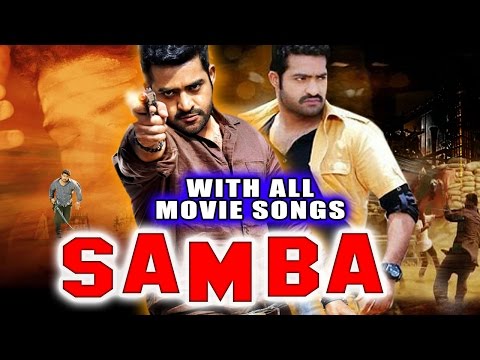 Samba 2015 Hindi Dubbed Movie With Telugu Songs | Jr NTR, Bhoomika Chawla, Genelia