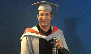 Back to school: Wasim Akram receives an honorary fellowship