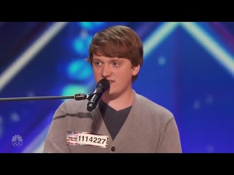 Ryan Beard with his original tune | Auditions Week 5 | America's Got Talent 2016 Full Auditions