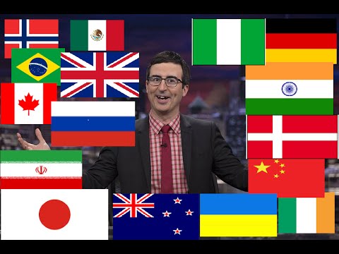 Watch How John Oliver Describes Countries (Compilation)