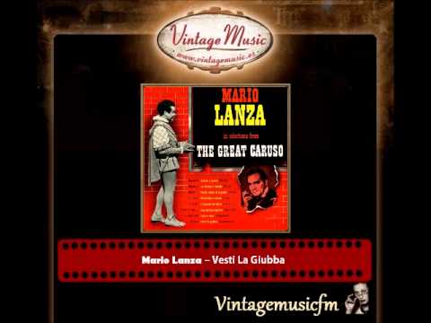 Mario Lanza – Vesti La Giubba, (I Pagliacci Of Leoncavallo) (The Great Caruso)