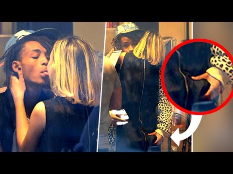 Jaden Smith SMOOCHES & GRABS His Girlfriend's BUTT | #LehrenTurns29