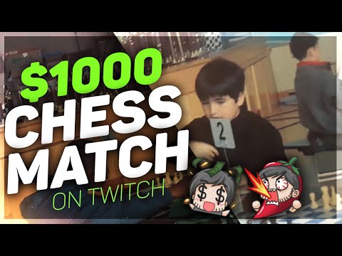 1000$ Chess Match on Twitch