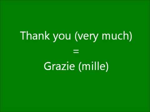 Learn a Language - Let's Learn Italian Part 1 - Get Free Italian Lessons Here