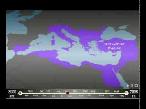 Western Asia Empires Time lapse of the past 5000 years