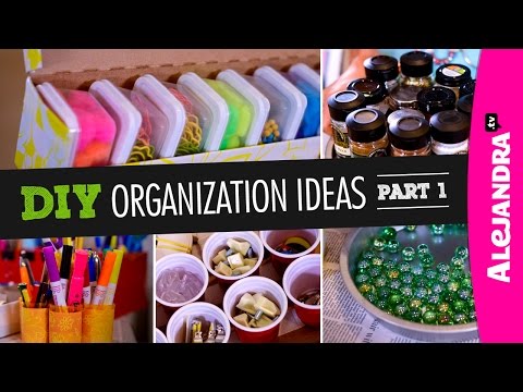 DIY Organization Ideas (Part 1)