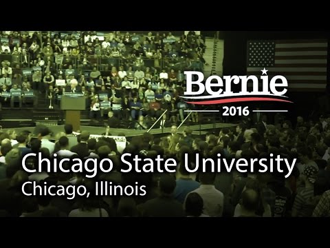 Bernie Sanders @ Chicago State University - Chicago, IL (Feb 25) *Recorded Livestream*