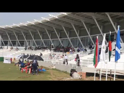 Scotland V Namibia Cricket in Cox's Bazar, Bangladesh