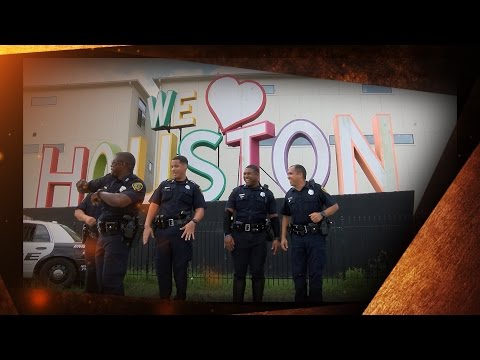 HPD Premieres #RunningManChallenge | Houston Police Department