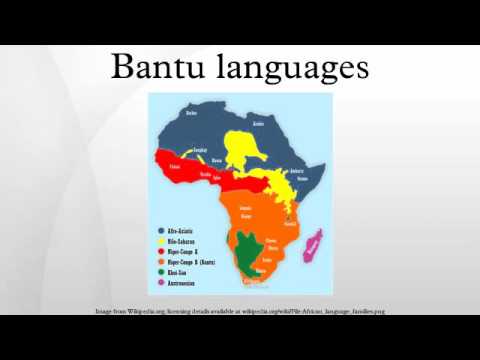 Bantu languages