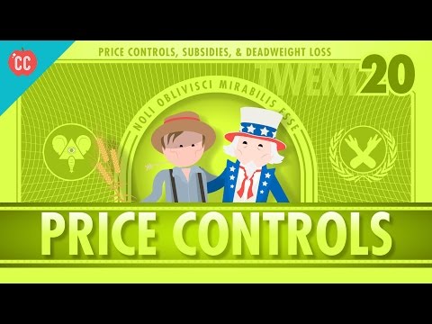 Price Controls, Subsidies, and the Risks of Good Intentions: Crash Course Economics #20