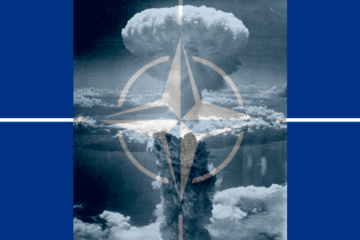 Composite photo: The official emblem of NATO at www.nato.int, Public Domain. Photo of explosion over Nagasaki, Japan. By Charles Levy from one of the B-29 Superfortresses used in the attack. - http://www.archives.gov/research/military/ww2/photos/images/ww2-163.jpg National Archives image (208-N-43888), Public Domain