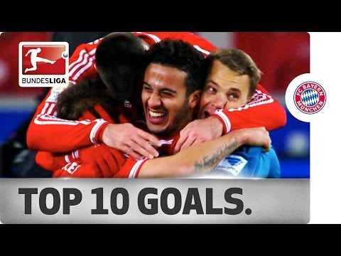 Top 10 Goals - Bayern Munich on the Way to the 2013/14 Championship