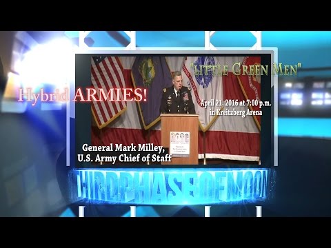 WHOA! Chief Of Staff US Army WARNS OF ALIEN UFO INVASION!!? WHISTLE BLOWER General Mark Milley 2016