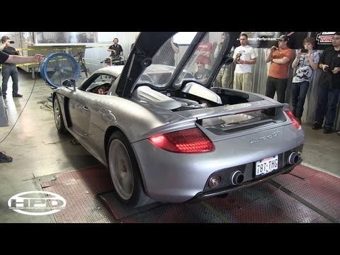 Carrera GT dyno - 548rwhp - TX2K12