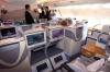 Buisiness class on board of the Airbus A380.