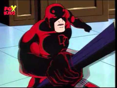 Spiderman the Animated Series - Daredevil vs Kingpin