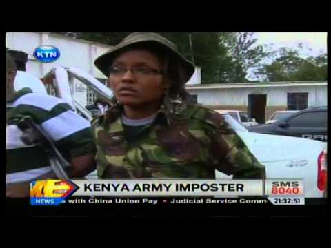 News: Kenya Army imposter arrested