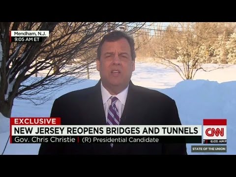 Gov. Chris Christie on Snowzilla's impact in NJ