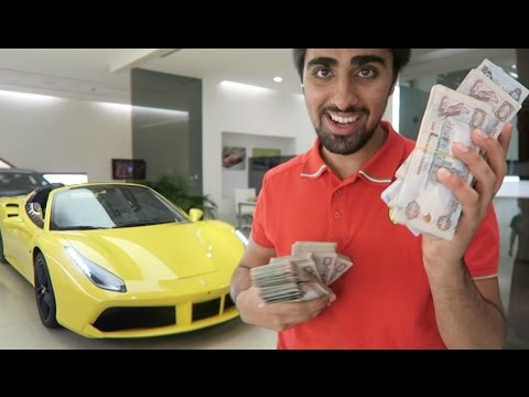 Paying CASH for a New Ferrari !!!