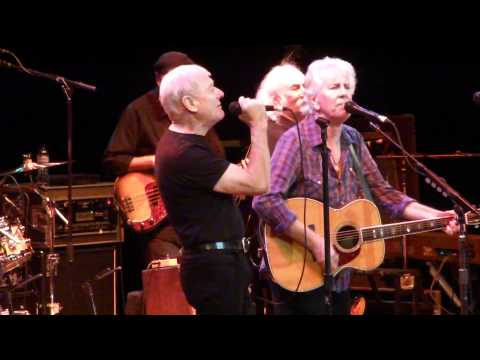 Graham Nash & Allan Clarke (former Hollies) sing Bus Stop with David Crosby