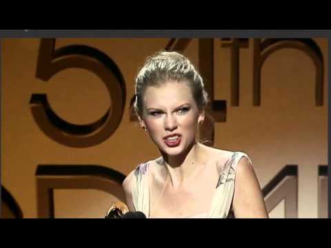 Taylor Swift won 'Best Country Song' at the 2012 Grammys for MEAN